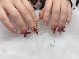 クリスマスネイル