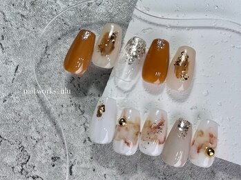 ドットウル(.ulu)/ブラウンオレンジ