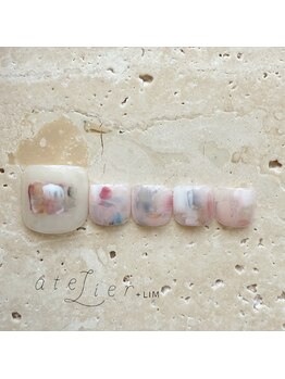 アトリエ プラス リム(atelier +LIM)/フットネイル
