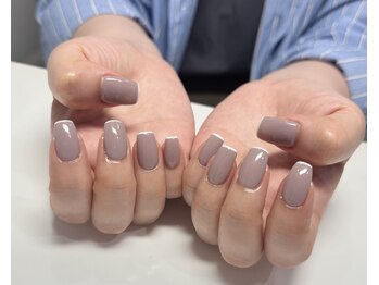 ルアナネイルナゴヤ(LUANA nail nagoya)/細フレンチネイル
