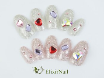 エリクサーネイル 渋谷(Elixir Nail)/定額bカジュアル/クーポン使用