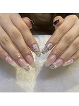 ララアンジュ(LaLa-Ange)/ツイードネイル