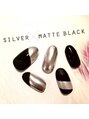 フリル(FRILL) silverXmatte black 
