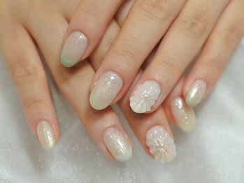 ミューズ ミューズ(Muse Muse)/ぷっくりフラワー フレンチ