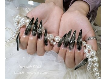 ヴァレリアン(Valerian)/ブラックマーブルネイル