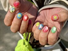 サラソージュ アチワ ネイル(SARA SO-JU ACHIWA NAIL)/カラフルマグネット