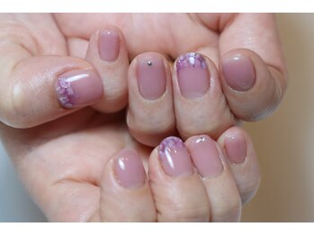 ネイルズ バイ ユイ 外苑前(Nails by Yui)/紫陽花フレンチネイル
