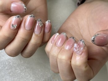 サロンレム(salon Rem.)/【パラジェル ガラスフレンチ】