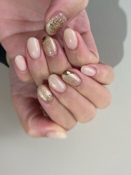 グリッター×ミラーアート