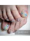 カラフルフラワーフット
