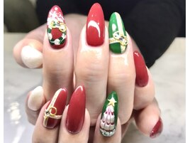 クリスマスネイル2020
