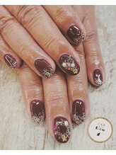 爪工房 コォム(kam)/冬ネイル