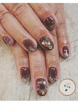 爪工房 コォム(kam)/冬ネイル