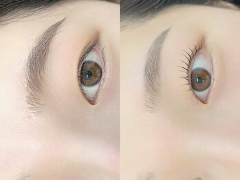 ミーナ 大財店(mina)/アイブロウWAX+まつ毛パーマ上
