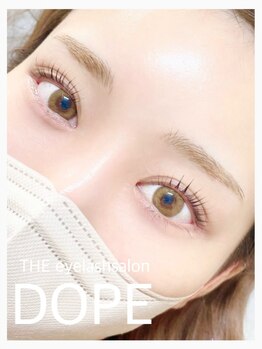 ドープ(DOPE)の写真/ご新規【まつげパーマ/ラッシュリフト¥6,270】自まつ毛が伸びたような自然な仕上がり♪"1対1"のRelax空間☆