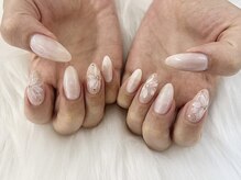 リベラ 名駅店(LIBERA)/お上品なフラワーネイル