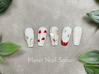 メルシー(Merci)/バレンタインネイル