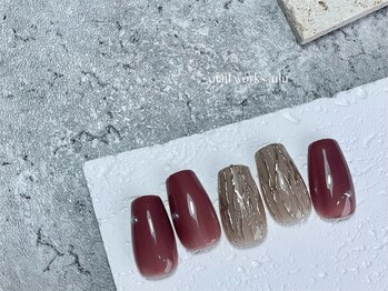 ドットウル(.ulu)/くすみボルドー