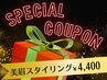 【超特盛☆リニューアルキャンペーン】美眉スタイリング¥6050→¥4400