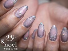 ノエル(Noel)/キラキラグリッターネイル