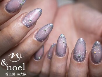 ノエル(Noel)/キラキラグリッターネイル