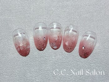 シーシーネイルサロン 池袋(C.C.Nail salon)/春の桜ネイル