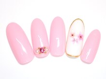 ワンネイル(ONE NAIL)/＃桜＃春＃お花＃