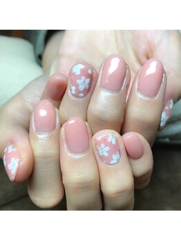 アトリエ ボヌール(atelier bonheur)/お花ネイル