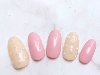 ネイルプラータ(Nail Plata)/シンプルパール【6780】