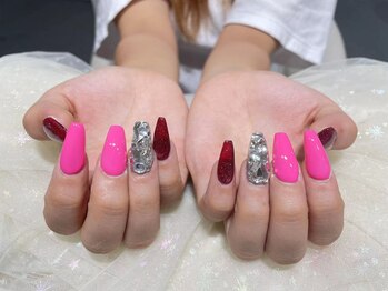 クイーンズビューティーサロン 新宿本店(Queen's beauty salon)/チップ長さ出し10本定額コース