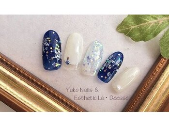 ユウコネイルズアンドエステティック ラ デェス(Yuko Nails & Esthetic La Deesse)/ゴールドコース (定額制)¥8000