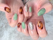 閨匠ビューティサロン 上野店/べっ甲ネイル