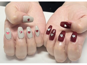 ルアナネイルナゴヤ(LUANA nail nagoya)/ボルドーネイル