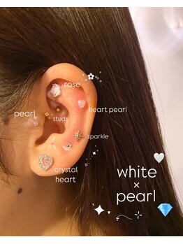 ミネル(MINELU)/耳ツボジュエリーデザイン