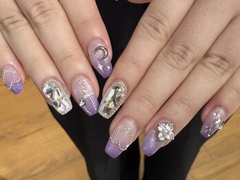 リンドネイル バイ モカ アンド ララ(Lind nail by moca and LaLa)/【mian】グラデーションネイル