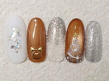 リノ ネイル(Rino nail)/12月新作キラキラツリー712i2