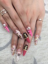 エムアイネイル(MI nail)/スカルプアートつけ放題¥12300