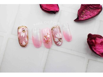 ビューティーアンドライフ オリビア(Beauty&Life Olivia)/桜ネイル