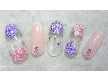 定額ネイル6820円