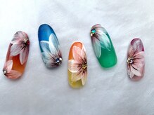 ピーボックス(P BOX)/☆ネイル雑誌　掲載デザイン☆