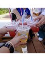 アイラッシュ ファボ(EYELASH FAV) BBQ・社員旅行等、社内イベントでチームワークを高めています♪
