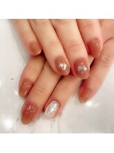 ハーティーネイル hearty nail 溝の口店/シアーカラー×マグネット