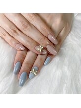 ネイルミュウ(Nail miu)/リボンネイル