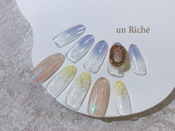 アンリッシュ 池袋東口店(un Riche)の写真/定番から季節ものまで豊富にご用意☆貴女のしたいデザインが見つかる♪お好みのネイルに仕上げます！！