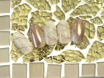 ジプソフィル ネイル 春日部(Gypsophile Nail)/定額ミディアム¥7500