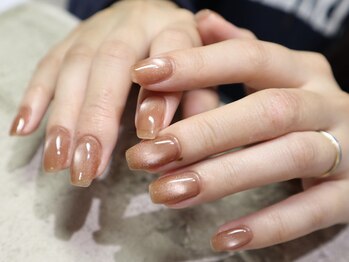 ヘアーゼロネイル(HAIR ZERO nail)の写真/《口コミでも好評の丁寧な技術☆》お洒落なニュアンスデザインが得意◎フォルムから拘った仕上がりに満足♪
