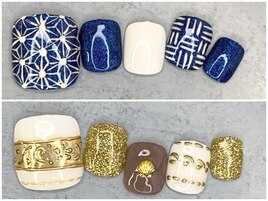 夏◆フット定額デザイン◆￥7500