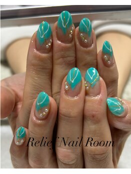 リリーフネイルルーム(RELiEF NAiL ROOM)/Simple Nail