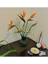 アフェットレガーレ 京都三条店(affetto legare)/お花、変わりました