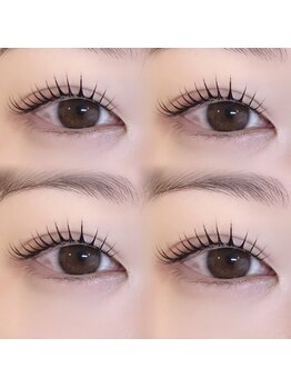 ネイルアンドアイラッシュ スリール(Sourire)/まつ毛パーマ/美眉【施術50分】